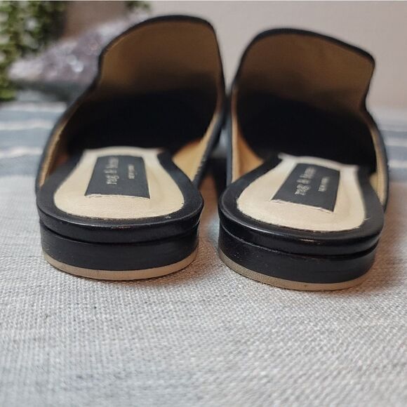 RAG & BONE Sabin Suede & Leather Loafer Slide - Picture 6 of 11